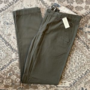 LL Bean Signature Canvas Cloth Pant. Slim straight fit. 36 x 34. New with tags!